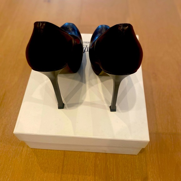 YSL Black leather pump - Picture 5 of 5